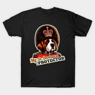 Kings Queens Guard St. Bernard T-Shirt